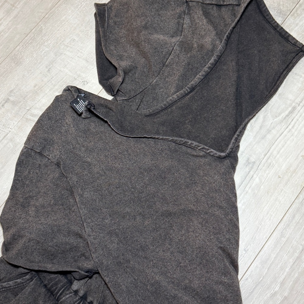 Casual Black Romper with Pocket medium large fit - Picture 6 of 8